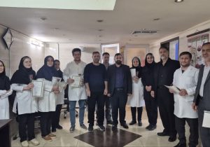 قدردانی از پرسنل آزمایشگاه بیمارستان محلات