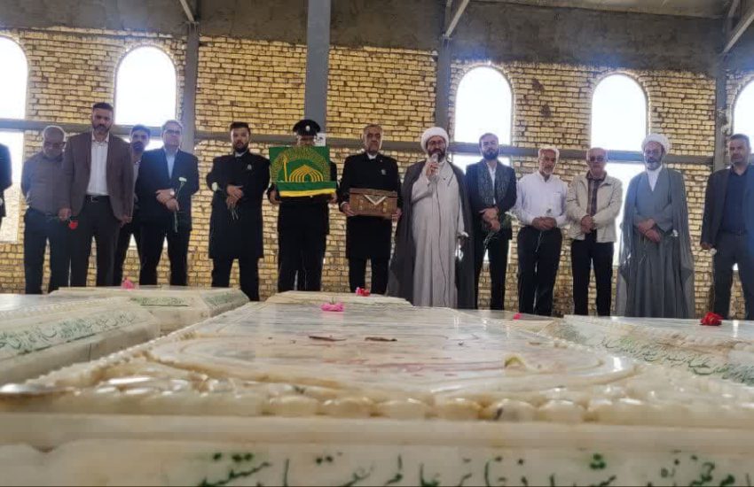 حضور کاروان زیر سایه خورشید در شهرستان محلات