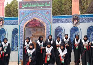 زنان و دختران محلاتی ثابت‌قدم در راه ولایت