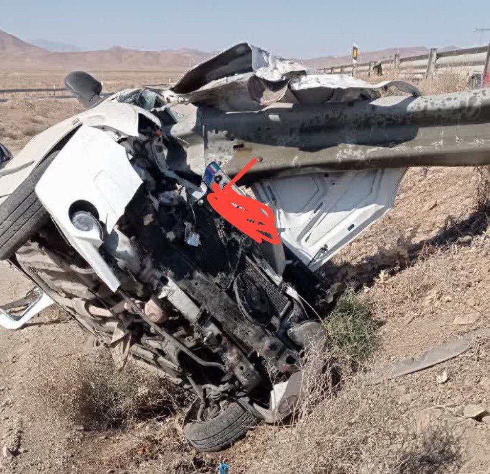 واژگونی یک دستگاه خودرو تیبا،۱ مصدوم بر جای گذاشت