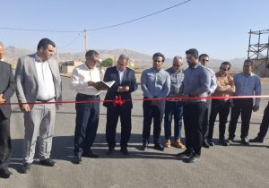 برگزاری آیین افتتاحیه پروژه‌های عمرانی روستای نخجیروان