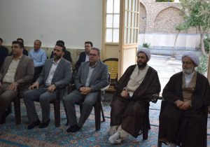 برگزاری جلسه شورای اداری در امامزادگان فضل و یحیی(ع)