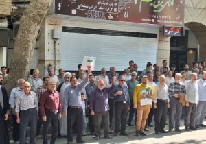 راهپیمایی حمایت از مردم غزه در محلات