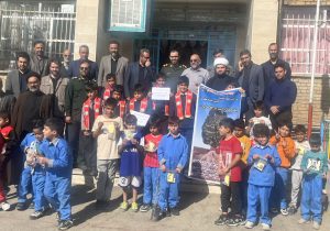 برگزاری پویش «مقاومت و اقتدار» به یاد شهید غضنفری در مدرسه‌ شهیدغضنفری محلات