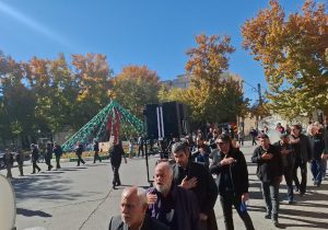 حرکت باشکوه هیئت‌ عزاداری محلات در سوگ بانوی دو عالم