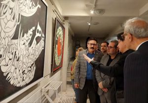 افتتاح نمایشگاه خوشنویسی و نقاشیخط در محلات