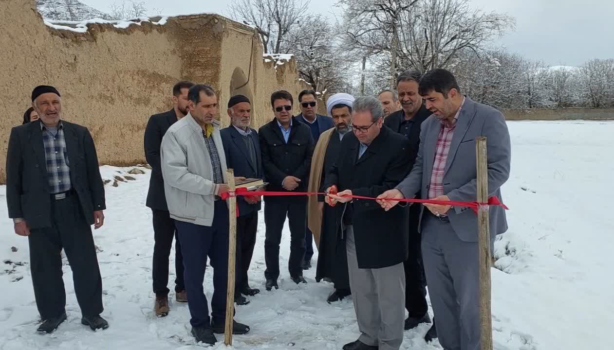 افتتاح چند طرح جهاد کشاورزی در بزیجان هم‌زمان با دهه فجر