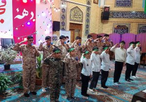 جشن انقلاب اسلامی در مسجدالقائم محلات