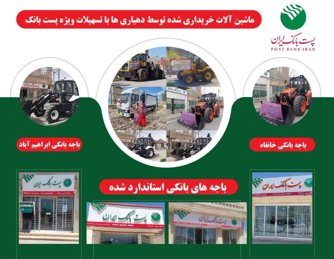 پرداخت یک‌هزار و ۵۷۰ میلیارد ریال تسهیلات پست بانک به دهیاری‌های استان مرکزی