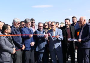 جاده زیرآب شهرستان محلات افتتاح شد