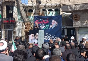 مردم محلات در سوگ رهبر شهید انقلاب
