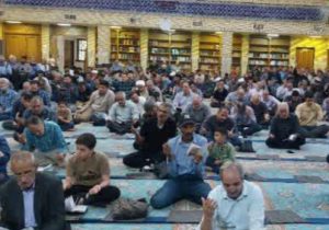 برگزاری مراسم دعای عرفه در مسجد القائم(عج) محلات