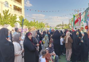 قابی تماشایی از حضور پرشور محلاتی‌ها در مهمانی عیدغدیر خم