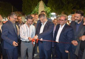 آیین افتتاح طرح ساماندهی و ارتقای محور شهری شهید محلاتی با حضور استاندار مرکزی برگزار شد