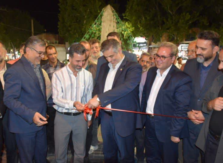 آیین افتتاح طرح ساماندهی و ارتقای محور شهری شهید محلاتی با حضور استاندار مرکزی برگزار شد