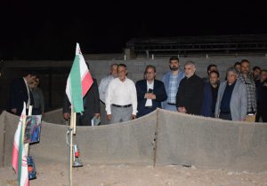 بازدید نایب رئیس اول مجلس شورای اسلامی از محل اصابت پرتابه‌های دشمن و مقتل شهدای مطهر جنگ رمضان در محلات