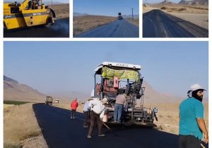 بهسازی و آسفالت چند محور بین روستایی در شهرستان محلات